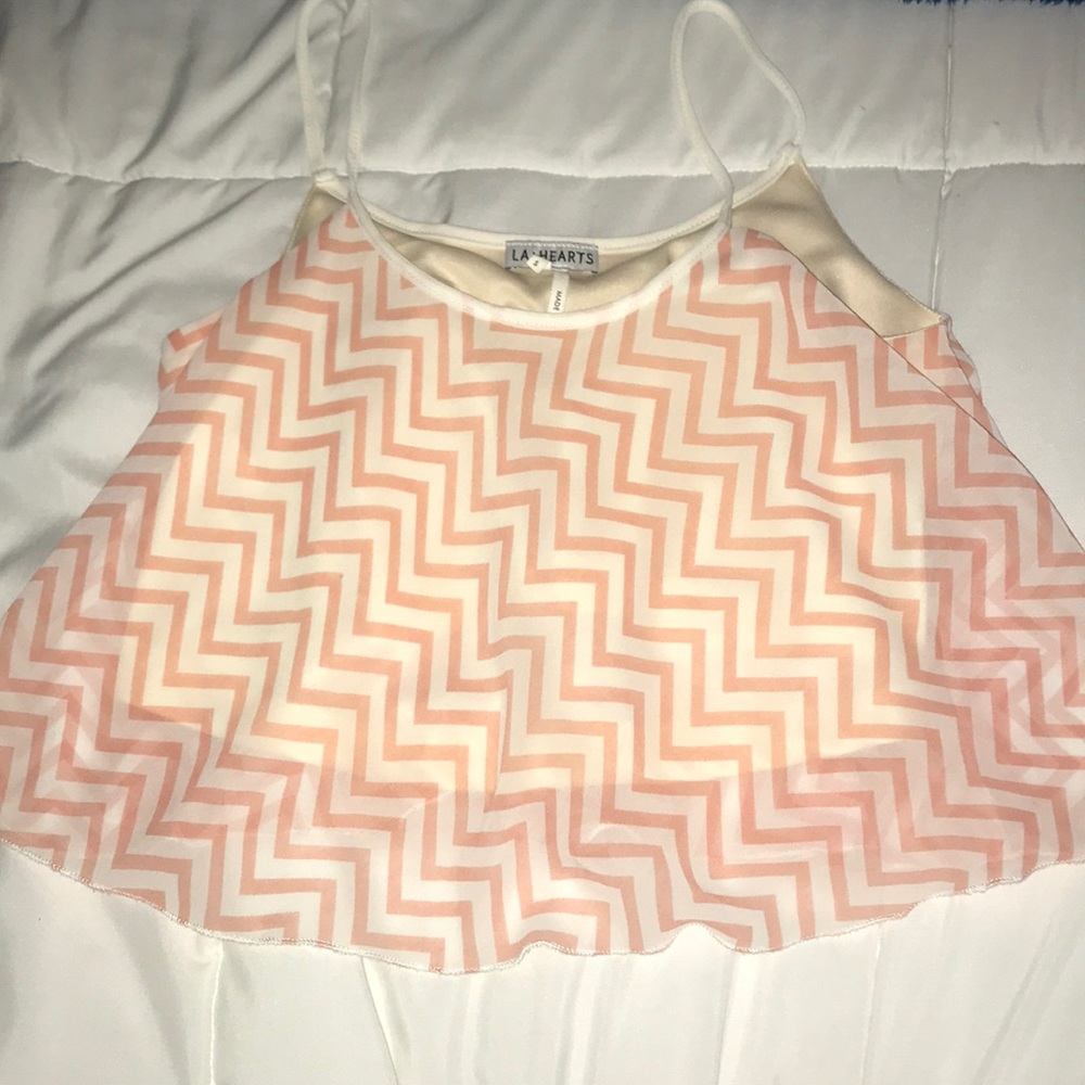 LA Hearts Crop Top